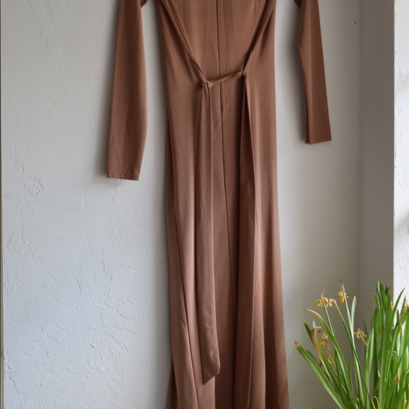 Boohoo slinky belted duster, midi dress & bodysuit - Picture 4 of 7